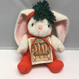 Bunny Rabbit on Carrot Costume Plush 13"